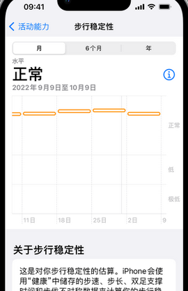 南票iPhone手机维修如何在iPhone开启'步行稳定性通知'