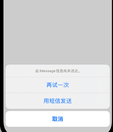 南票apple维修iPhone上无法正常发送iMessage信息