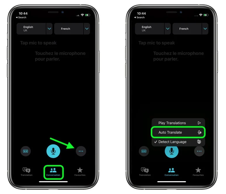 南票苹果手机维修分享iOS 15 “翻译” App 新改进 