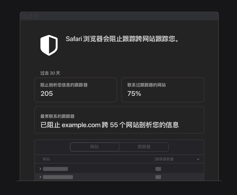 南票苹果手机维修分享如何在 Safari 浏览器中查看和打开隐私报告 
